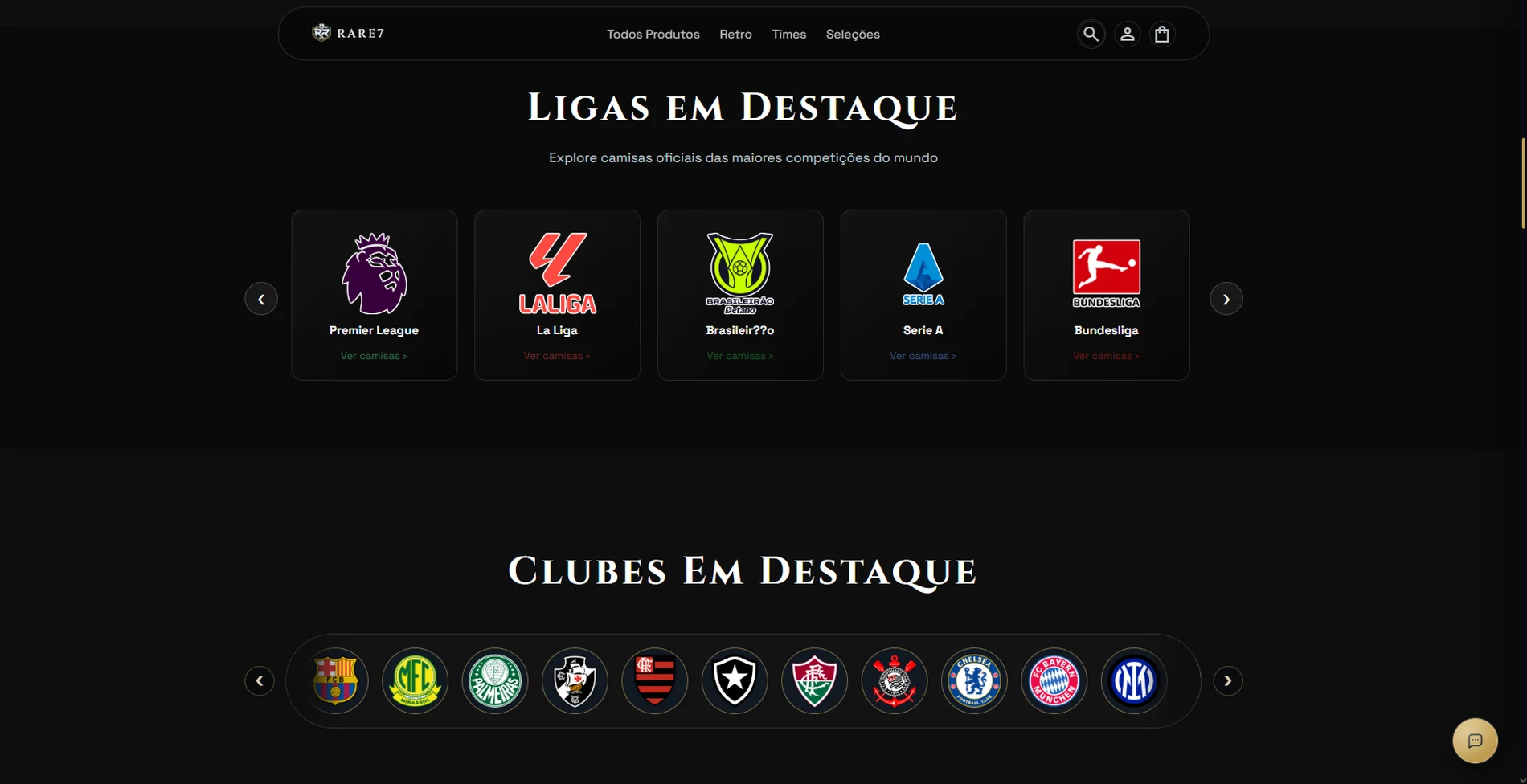 Rare7 Ligas e clubes