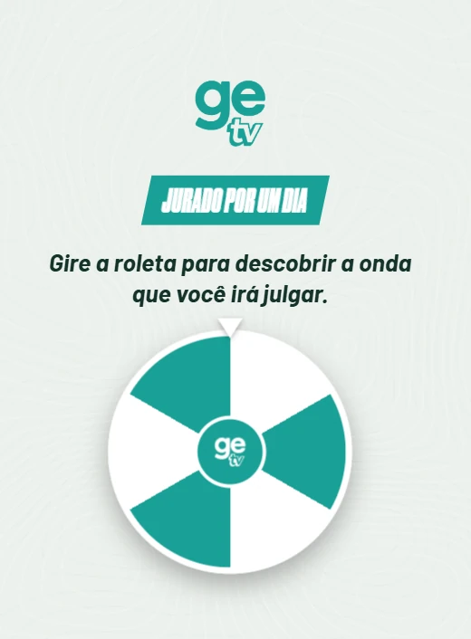 Roleta que sorteia a onda a ser julgada